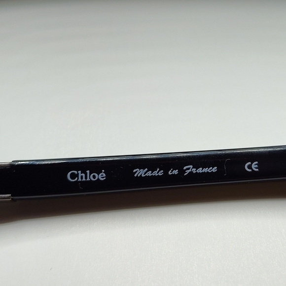 Chloé CL 2119 C01 Black Oversized Sunglasses Made in France Designer Luxe main image 4